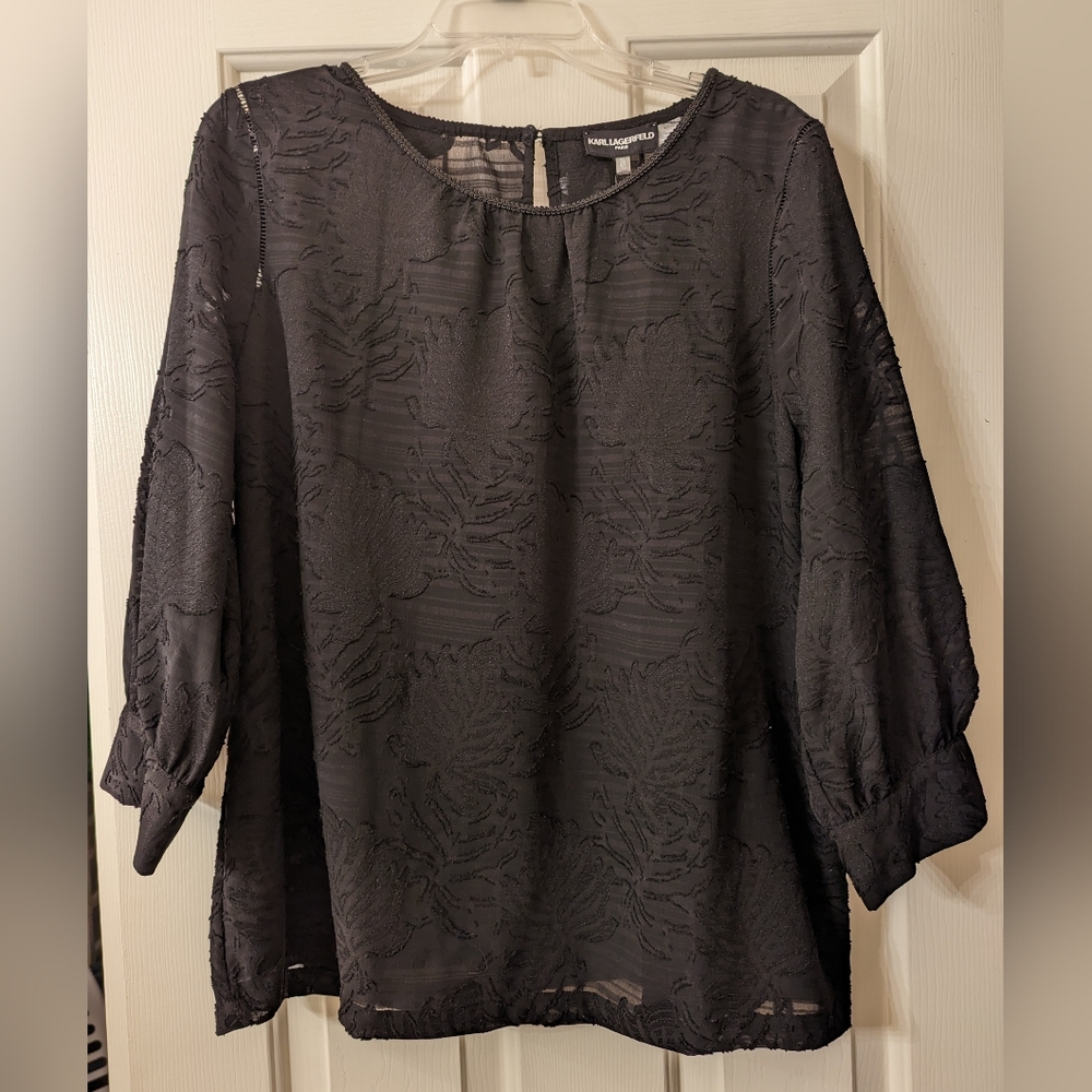 Karl Lagerfeld | Paris Long Sleeve Top